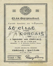 Load image into Gallery viewer, 1941 All-Ireland Hurling Final Match Programme Cover