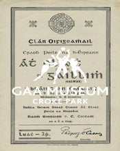 Load image into Gallery viewer, 1942 All-Ireland Football Final Match Programme Cover