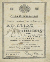 Load image into Gallery viewer, 1942 All-Ireland Hurling Final Match Programme Cover