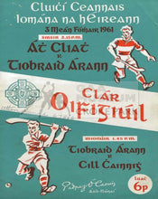 Load image into Gallery viewer, 1961 All-Ireland Hurling Final Match Programme Cover