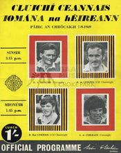 Load image into Gallery viewer, 1969 All-Ireland Hurling Final Match Programme Cover.
