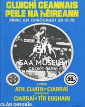Load image into Gallery viewer, 1975 All-Ireland Football Final Match Programme Cover