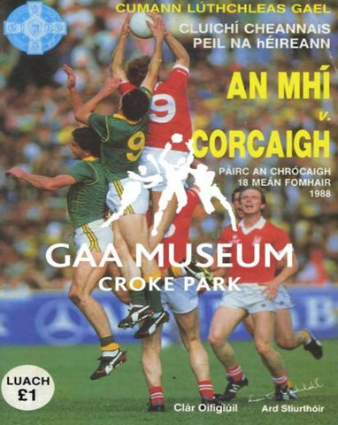 1988 All-Ireland Football Final Match Programme Cover 