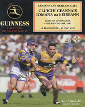 Load image into Gallery viewer, 1997 All-Ireland Hurling Final Match Programme Cover.