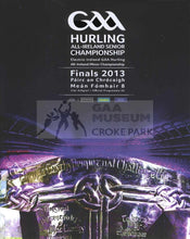 Load image into Gallery viewer, 2013 All-Ireland Hurling Final Match Programme Cover.