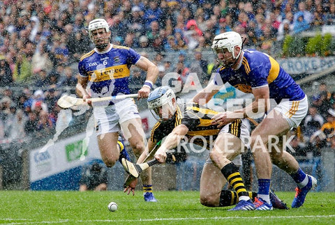 Kilkenny and Tipperary players in action during the 2019 All-Ireland senior hurling final