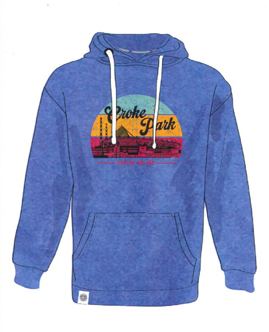 Croke Park Kids Hoody Blue