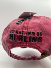 Load image into Gallery viewer, I'd Rather Be Hurling Baseball Cap
