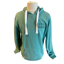 Load image into Gallery viewer, Hoody with lovely hurling text on front and illustration on reverse
