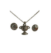 Load image into Gallery viewer, Sam Maguire Necklace and Earrings Set
