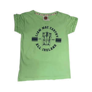 Soft Green Liam MacCarthy Frill TShirt