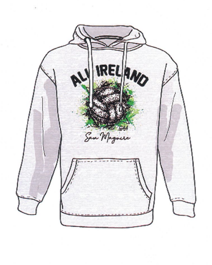 All Ireland Football Grey Hoody