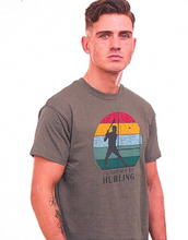 Load image into Gallery viewer, Id rather be hurling adult tshirt
