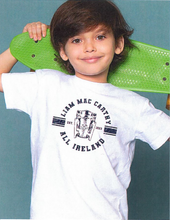 Load image into Gallery viewer, Kids Liam MacCarthy TShirt White
