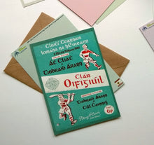 Load image into Gallery viewer, Vintage notecard selection featuring images of archival match programme covers
