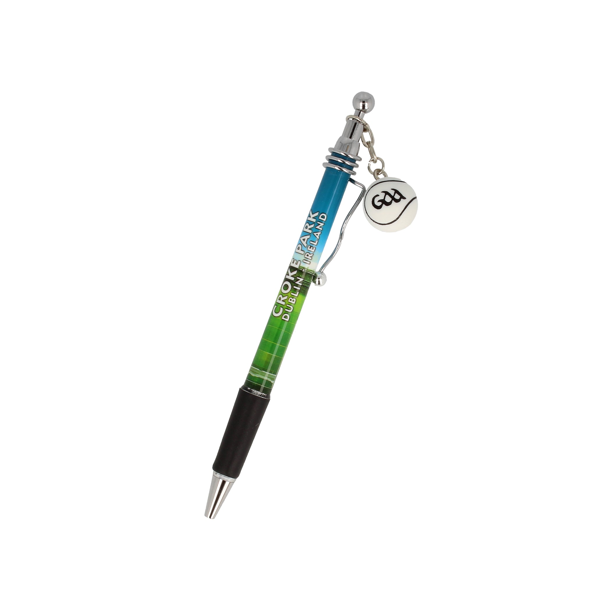 Croke Park pen with sliotar charm