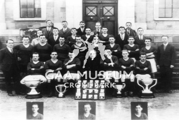 The 1929 Kerry Football Team with the Sam Maguire Cup