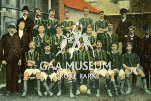Colour image of the Young Ireland Gaelic Football Team, Dundalk