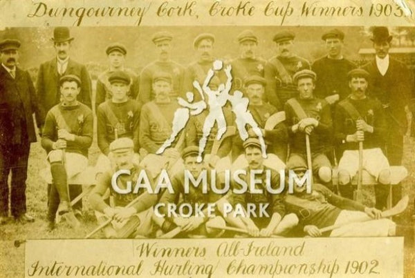 Dungourney winners of the 1902 All-Ireland Senior Hurling Championship. 