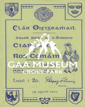 Load image into Gallery viewer, 1944 All-Ireland Football Final Match Programme Cover
