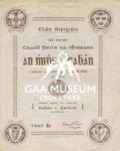 Load image into Gallery viewer, 1952 All-Ireland Football Final Replay Match Programme Cover
