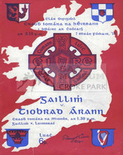 Load image into Gallery viewer, 1958 All-Ireland Hurling Final Match Programme Cover. 
