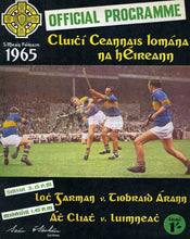 Load image into Gallery viewer, 1965 All-Ireland Hurling Final Match Programme Cover 
