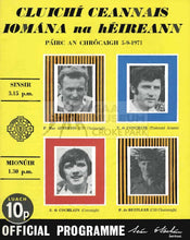 Load image into Gallery viewer, 1971 All-Ireland Hurling Final Match Programme Cover
