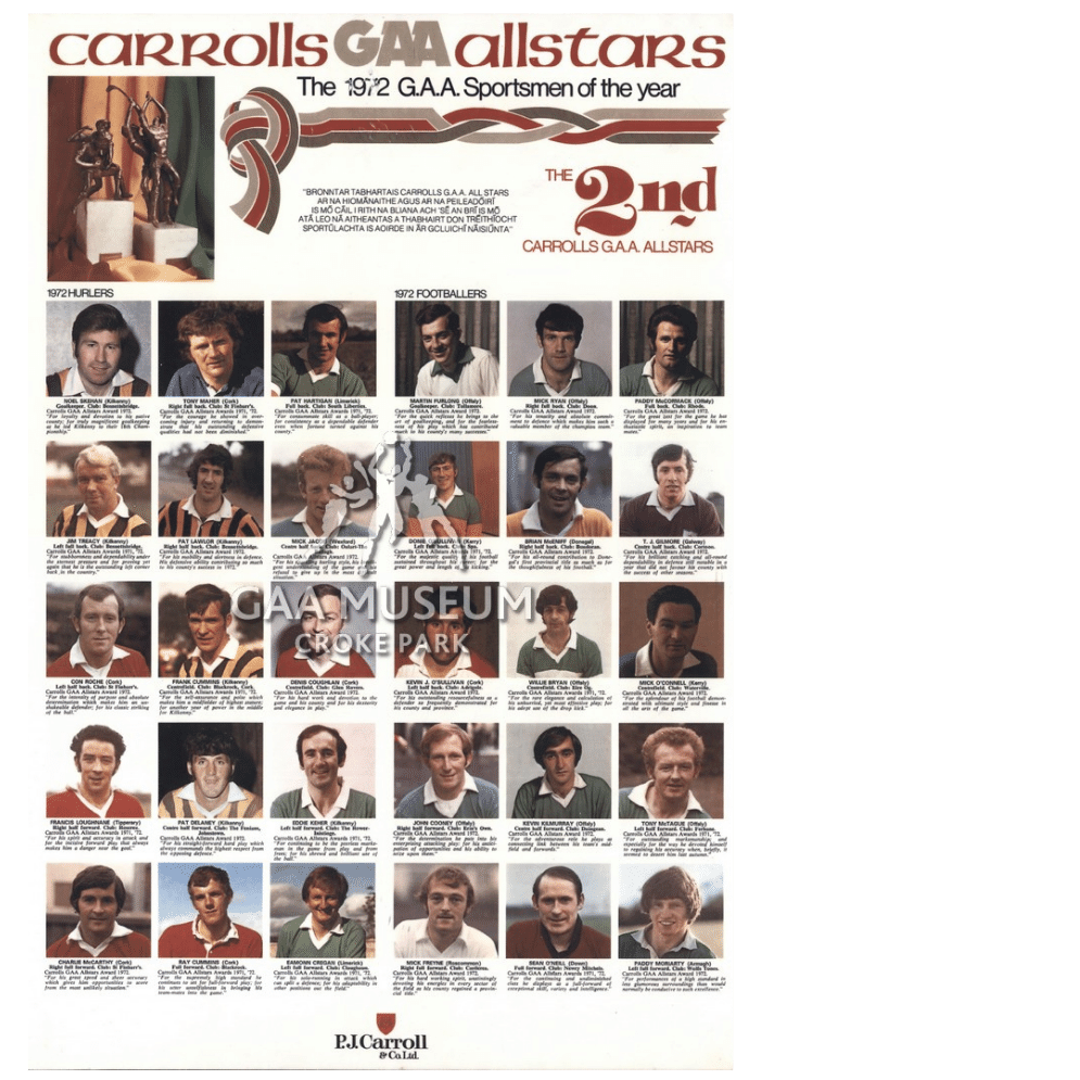 1972 All-Star Poster