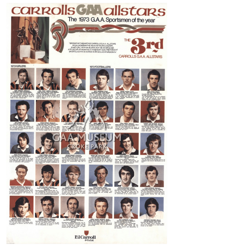 1973 All-Star Poster