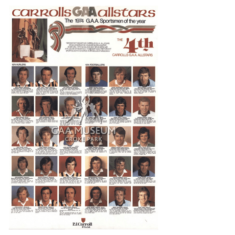 1974 All-Star Poster