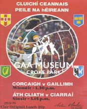 Load image into Gallery viewer, 1976 All-Ireland Football Final Match Programme Cover.
