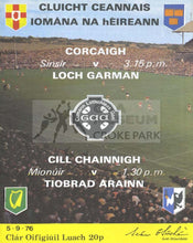 Load image into Gallery viewer, 1976 All-Ireland Hurling Final Match Programme Cover
