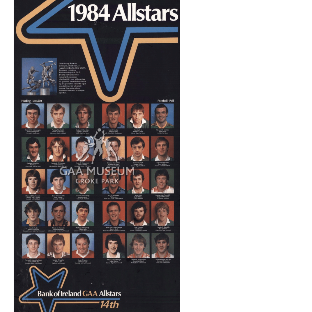 1984 All-Star Poster
