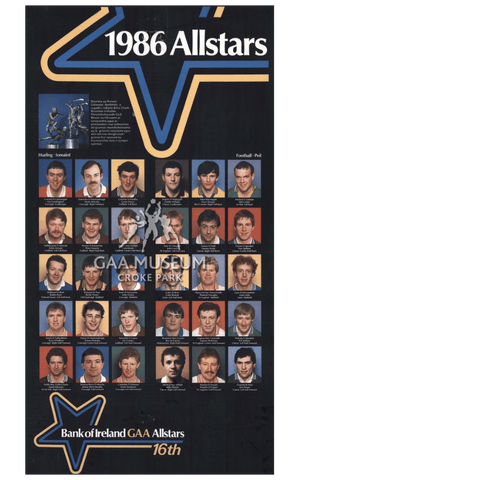 1986 All-Star Poster
