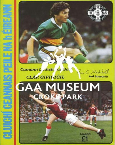 1986 All-Ireland Football Final Match Programme Cover 
