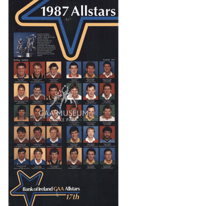 1987 All-Star Poster