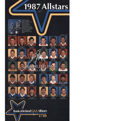 1987 All-Star Poster