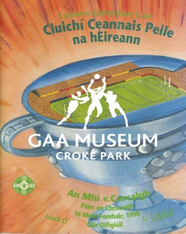 1990 All-Ireland Football Final Match Programme Cover