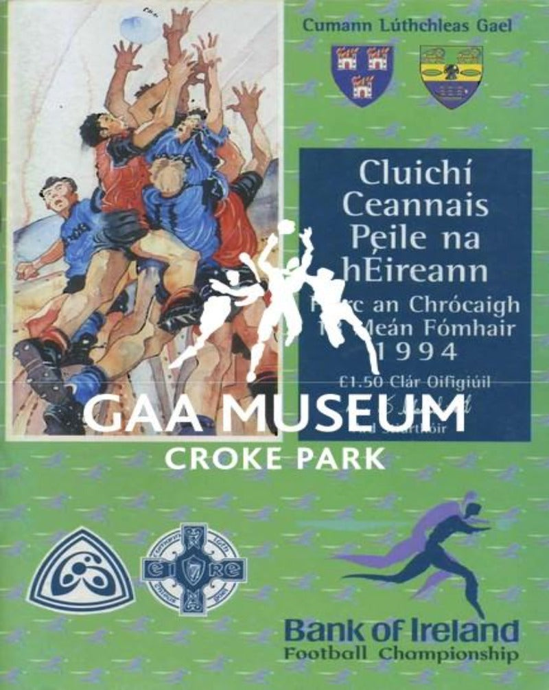 1994 All-Ireland Football Final Match Programme Cover 