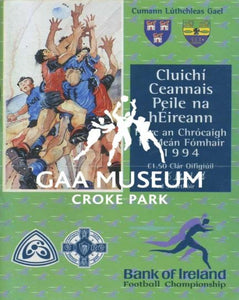 1994 All-Ireland Football Final Match Programme Cover 
