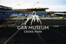 Load image into Gallery viewer, Photograph of construction work underway in Croke Park. 
