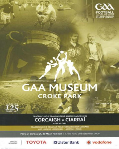 2009 All-Ireland Football Final Match Programme Cover 