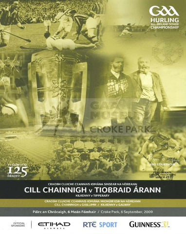 2009 All-Ireland Hurling Final Match Programme Cover.