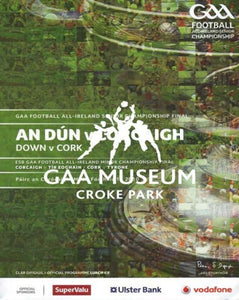 2010 All-Ireland Football Final Match Programme Cover 