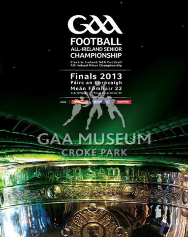 2013 All-Ireland Football Final Match Programme Cover 