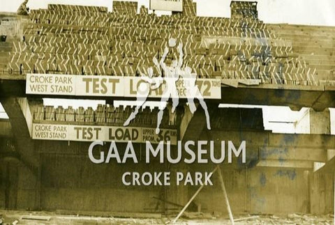 Test loads being applied to the 'Croke Park West Stand'
