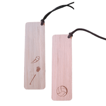 Load image into Gallery viewer, Bamboo Football and Hurling Bookmarks
