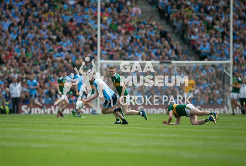 Dublin and Kerry players in action during the 2019 All-Ireland Senior Football Final