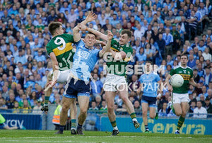 Dublin and Kerry players in action during the 2019 All-Ireland Senior Football Final replay